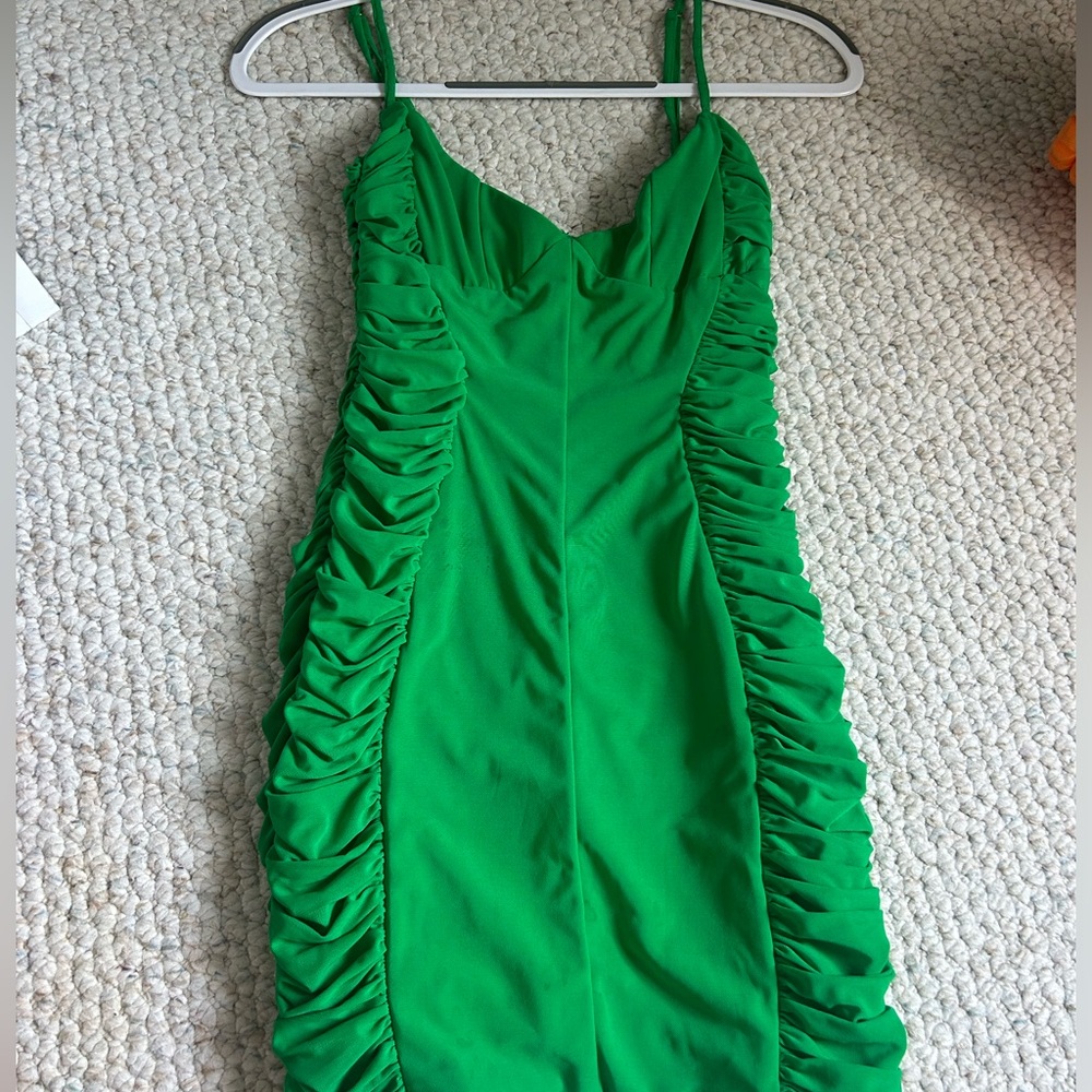 Green dress